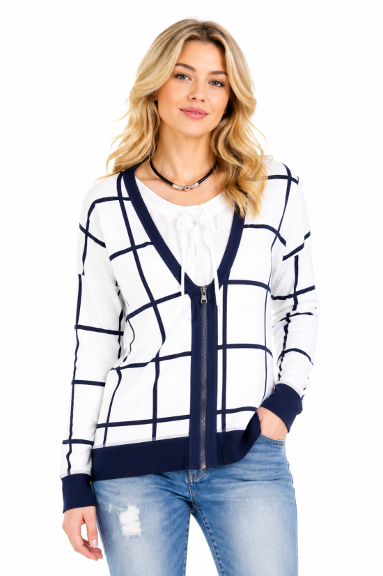Vero Moda Big grid sweat